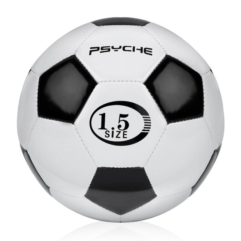 Wisdom Leaves Mini Soccer Ball for Kids/Toddlers,Small Soccer Balls Size 1.5,Baby Toy Balls for Indoor and Outdoor Play Games,Soft and Lightweightï¼ˆ160gï¼‰ - Image 1